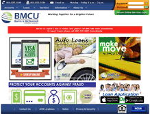 Tablet Screenshot of bmcdcu.com